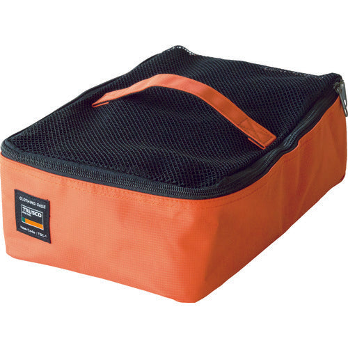 TRUSCO 여행 수납 케이스 셔츠 4장용 오렌지 TSC-1-OR 1개