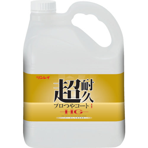 リンレイ　床用樹脂ワックス　超耐久プロつやコート１　ＨＧ　４Ｌ　エコボトル　657275　1 本