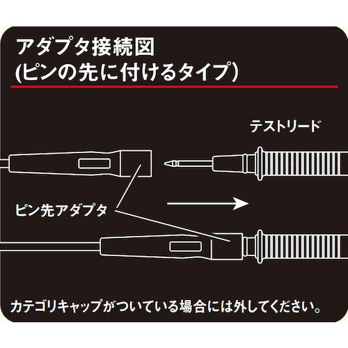 ＳＡＮＷＡ　テストリード細ピンアダプタ　TL-A7M2　1 組