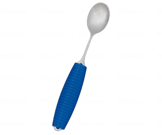 Okabe Western Tableware Manufacturing Flex Metal Spoon Blue Spoon Small