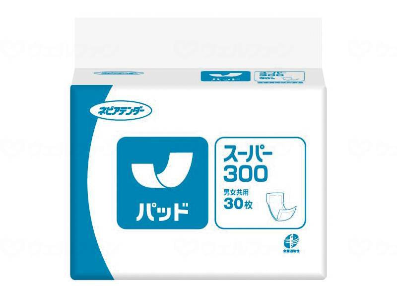王子ネピアG尿ﾊﾟｯﾄﾞ ｽｰﾊﾟｰ300 ｹｰｽ