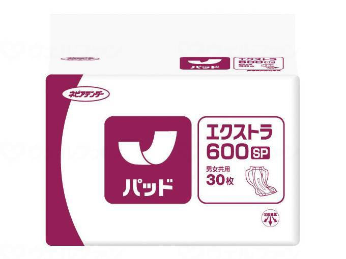 王子ネピアGﾊﾟｯﾄﾞｴｸｽﾄﾗ600SP ｹｰｽ