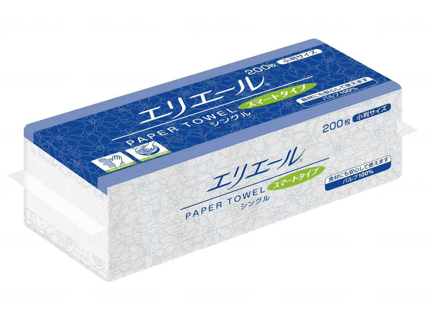 Daio Paper Elliaire Paper Towel Smart Type Single Oval Pack Oval