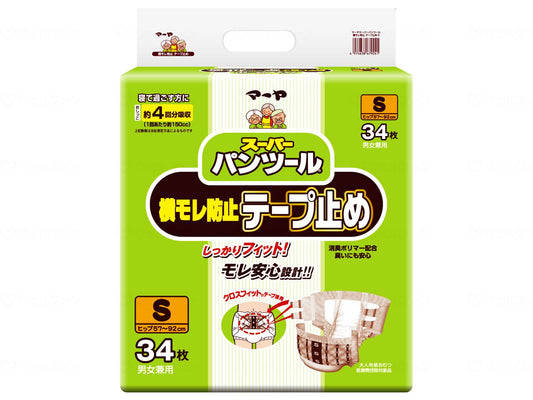 Toyo Tokushi Super Pants Tool Side Leak Prevention Tape Stopper Bag S