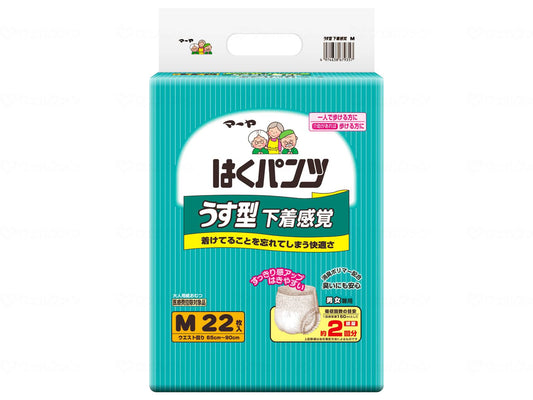 東陽特紙ﾏｰﾔはくﾊﾟﾝﾂうす型下着感覚 ｹｰｽ M