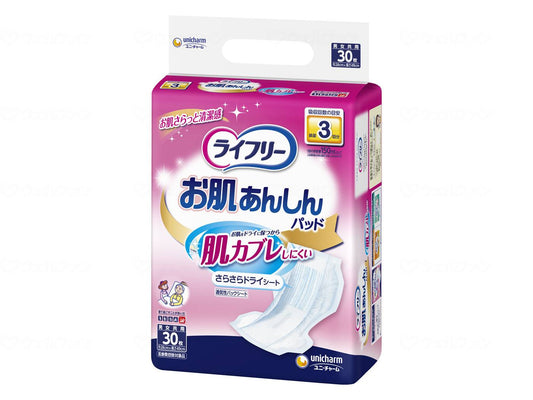 Unicharm T Skin-Friendly Urine Pads 3 Times 30 Pieces Case