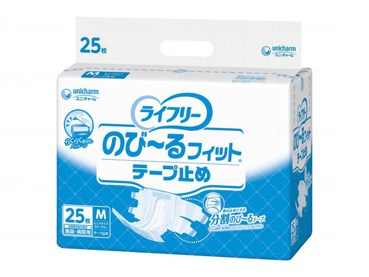 ユニ・チャームGのびーるﾌｨｯﾄﾃｰﾌﾟ止め 袋 M