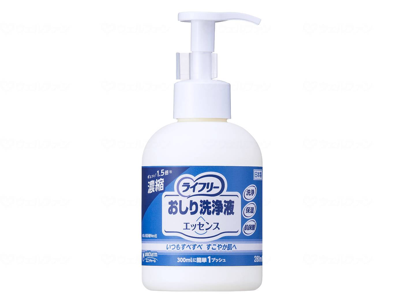 Unicharm G Life Free Butt Cleansing Liquid Essence Soap Scent 280ml