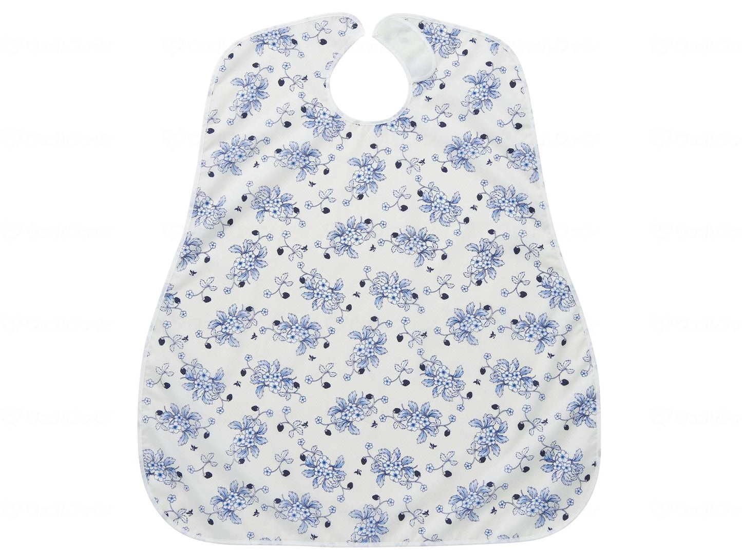 Osaka Angel Meal Apron Berry Plate Blue