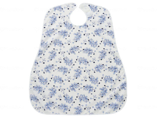 Osaka Angel Meal Apron Berry Plate Blue