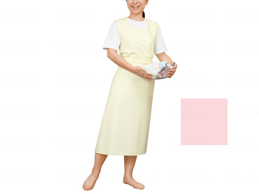 大阪エンゼル入浴介助ｴﾌﾟﾛﾝ(ひもﾀｲﾌﾟ) ﾋﾟﾝｸ M