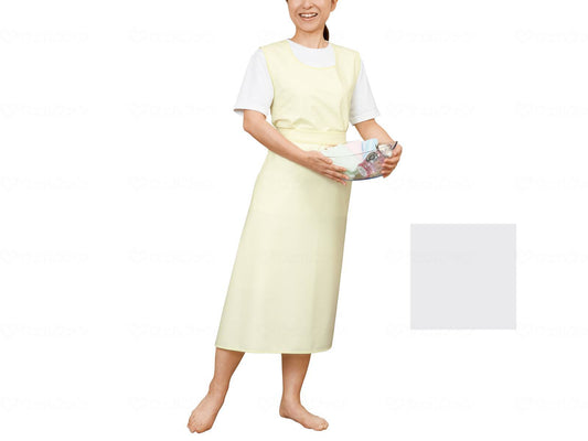 Osaka Angel Bathing Assistance Apron (String Type) White M