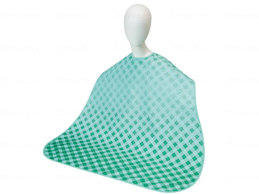 Osaka Angel Meal Apron Super Check Green