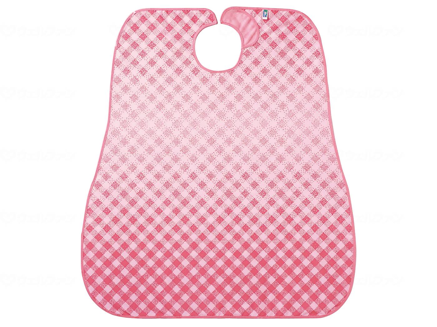 Osaka Angel Meal Apron Super Check Pink
