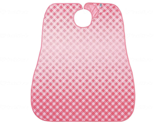 Osaka Angel Meal Apron Super Check Pink