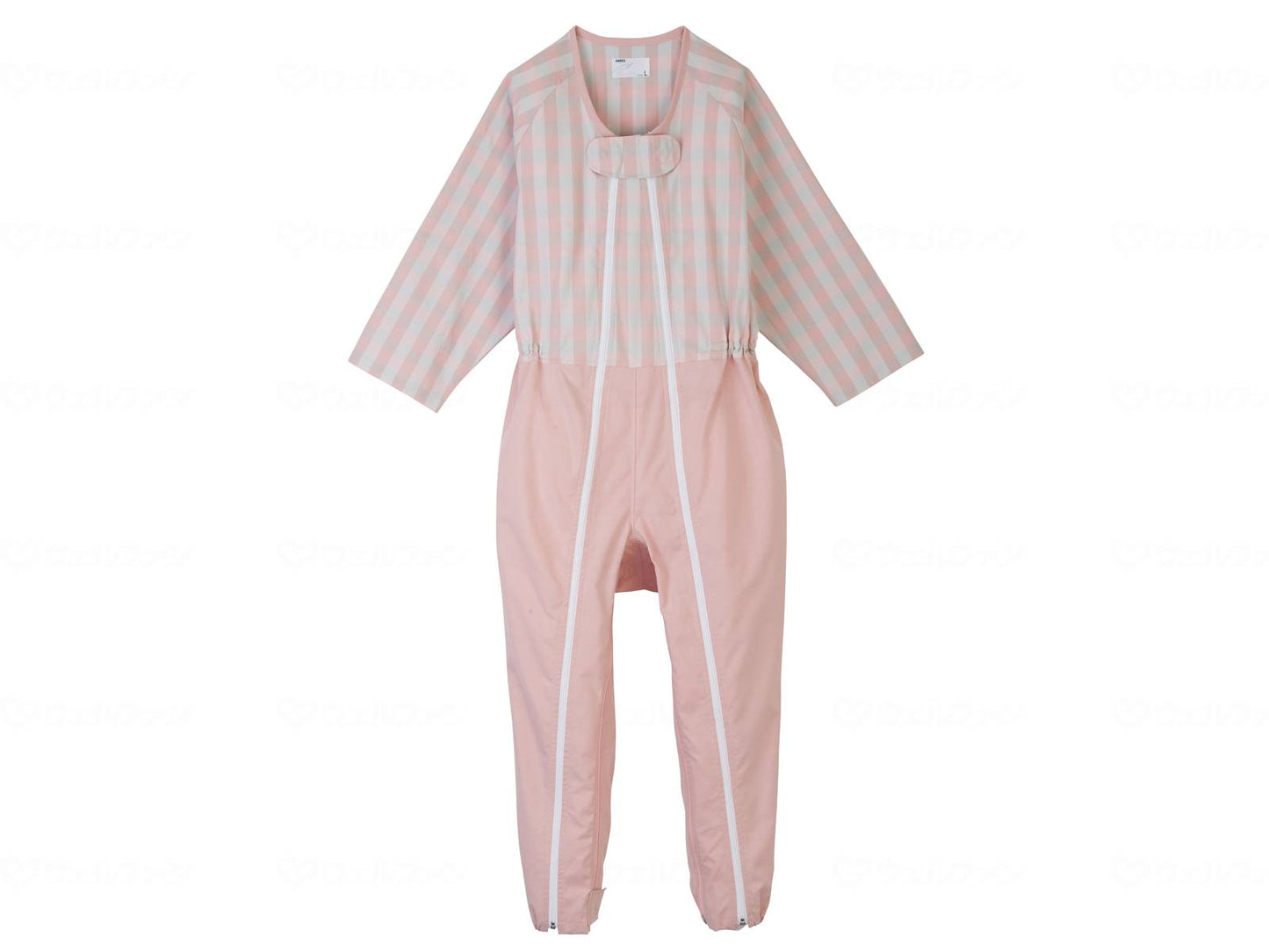 大阪エンゼルｺﾝﾋﾞﾈｰｼｮﾝ（ﾌﾙｵｰﾌﾟﾝ3本ﾌｧｽﾅｰﾀｲﾌﾟ） ﾋﾟﾝｸ LL