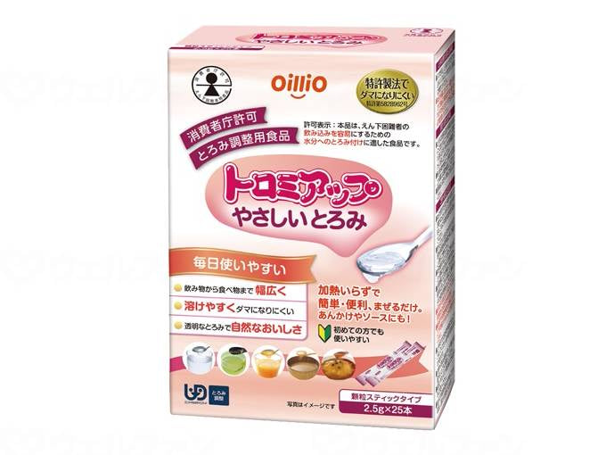 Nisshin Oillio Group Toromi Up Gentle Thickness 2.5g x 25 bottles