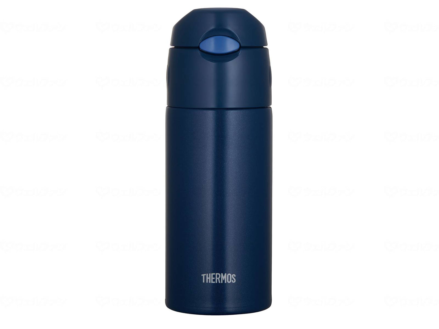 Thermos Vacuum Insulated Straw Bottle Navy