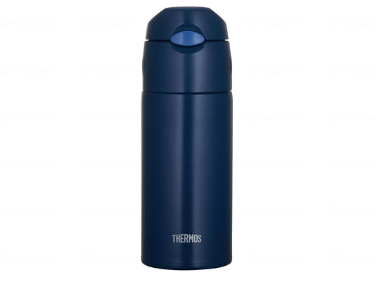 Thermos Vacuum Insulated Straw Bottle Navy