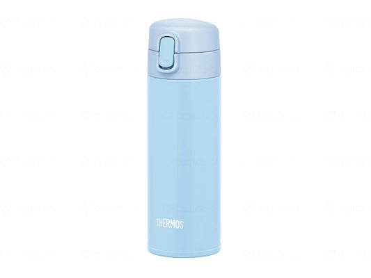 Thermos Vacuum Insulated Straw Bottle, Light Blue