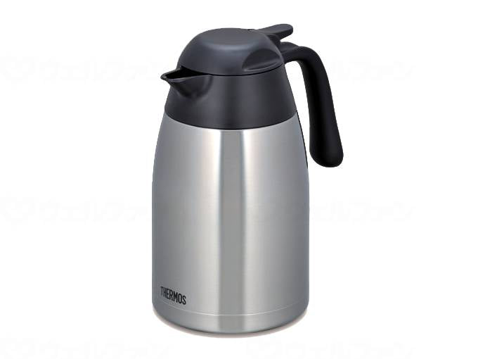 Thermos Stainless Steel Pot Stainless Steel Black 1.5L