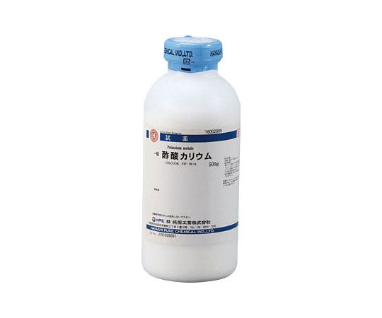 Potassium Acetate Grade 1 500g CAS No:127-08-2 16002905 1 bottle