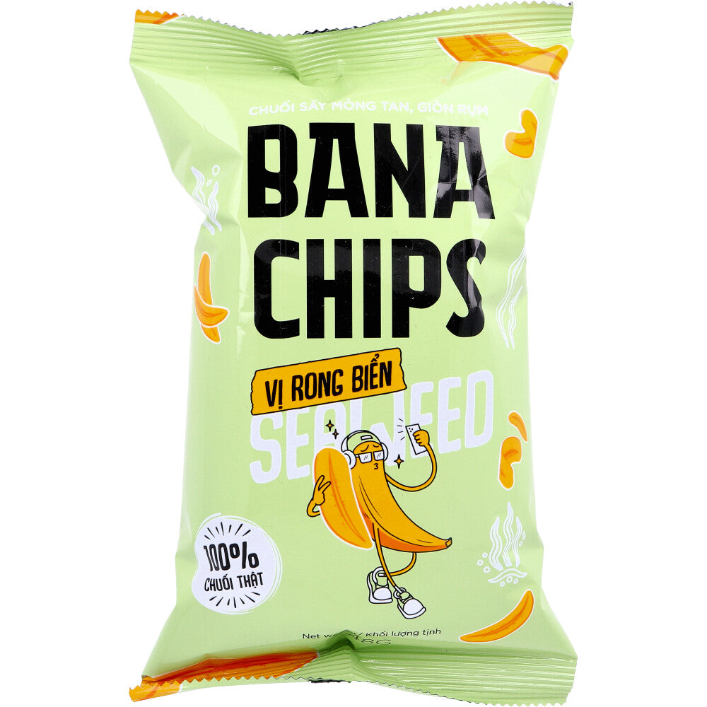 ※BANA CHIPS(バナチップス) バナナチップス のり塩 48g 1 個