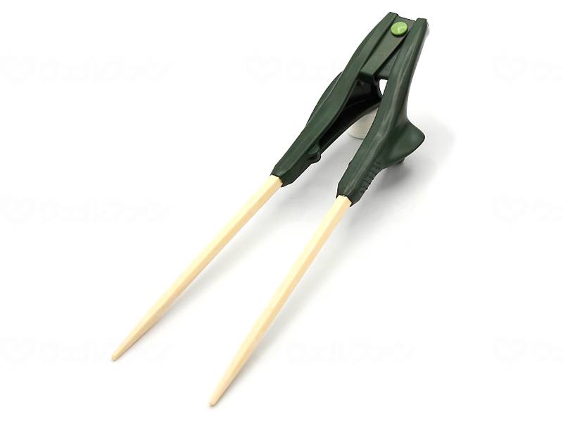 Wind Chopsticks Elephant Green Left Handed