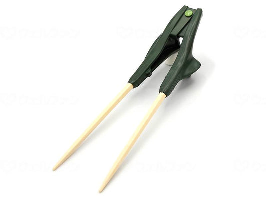 Wind Chopsticks Elephant Green Left Handed