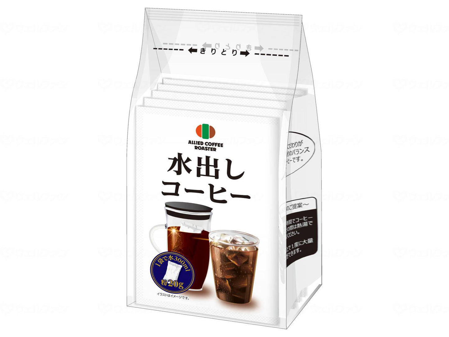 東京アライドコーヒーロースターズTACR水出しｺｰﾋｰﾊﾞｯｸﾞ 袋