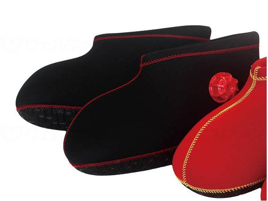 Helmet Diving Soft Hot Water Bottle Short Type for Feet Black S