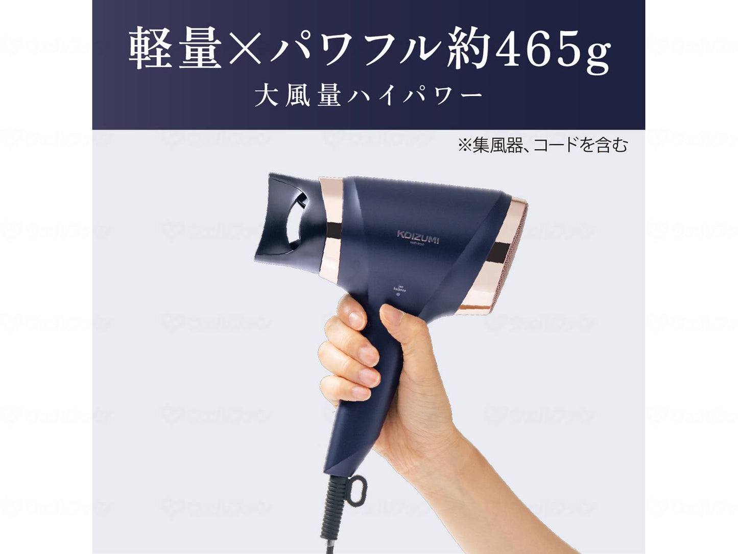 Koizen Ion Balance Dryer Navy