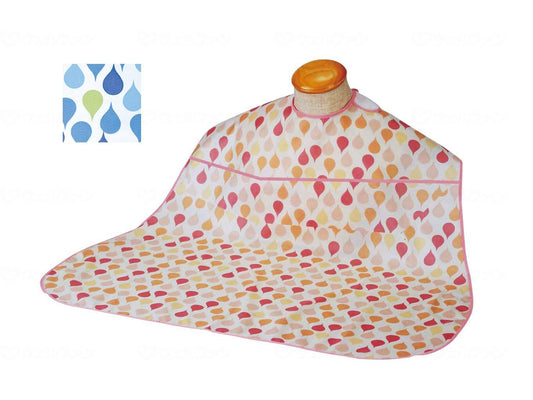 Taketora Sofrapiren Apron Drop with Pocket Blue