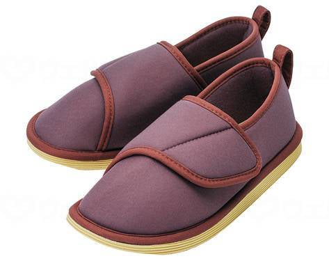 竹虎転倒予防ｼｭｰｽﾞ　つま先つき あずき LL