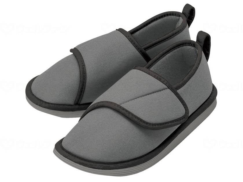 Taketora Fall Prevention Shoes with Toe, Gray, M