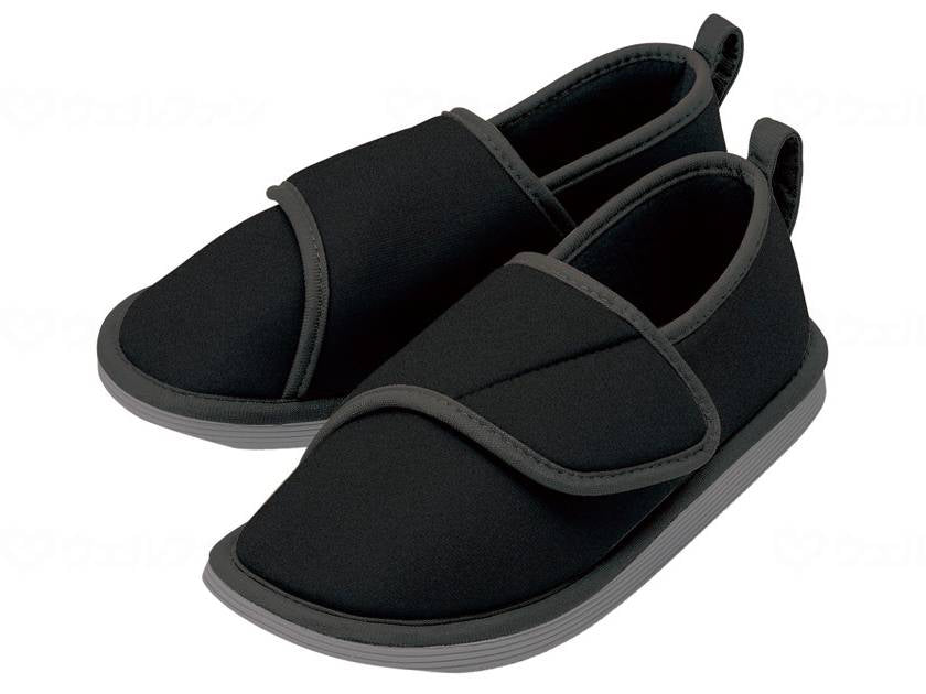 竹虎転倒予防ｼｭｰｽﾞ　つま先つき ﾌﾞﾗｯｸ 3L