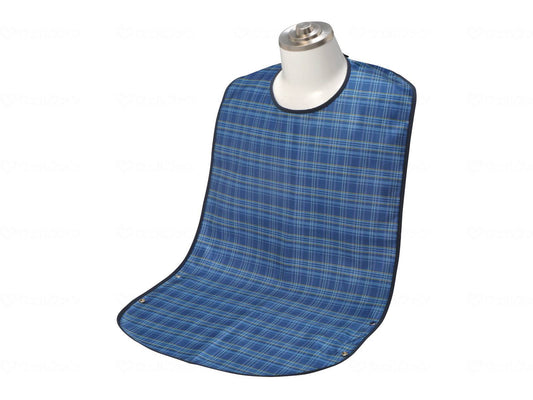 Taketora Sofrapiren Apron Check 2WAY Type Blue