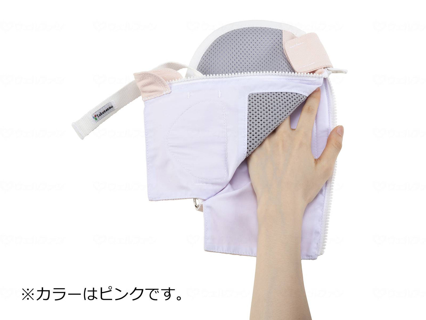 竹虎ﾌﾄﾞｰてぶくろ　横入れ ﾋﾟﾝｸ M