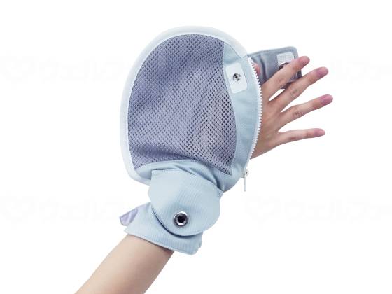 竹虎ﾌﾄﾞｰてぶくろ　横入れ ﾌﾞﾙｰ L