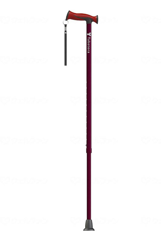 Taketora Bamboo Stick Wide Wine Red