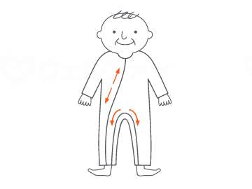 Taketora Soft Care Nightgown Double-sided Zipper Three-season Snap Button Green M