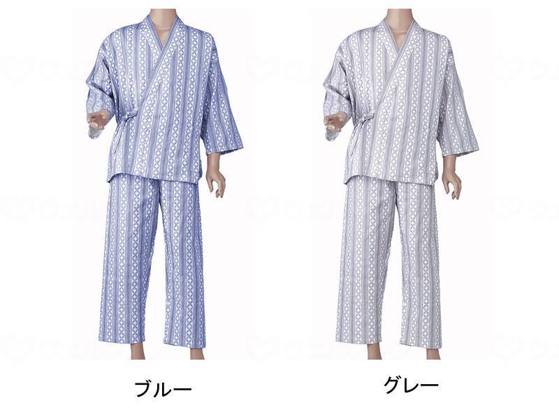 고베 생 絲 신사 카라 오쿠츠로 착용 (소매) 브루 L