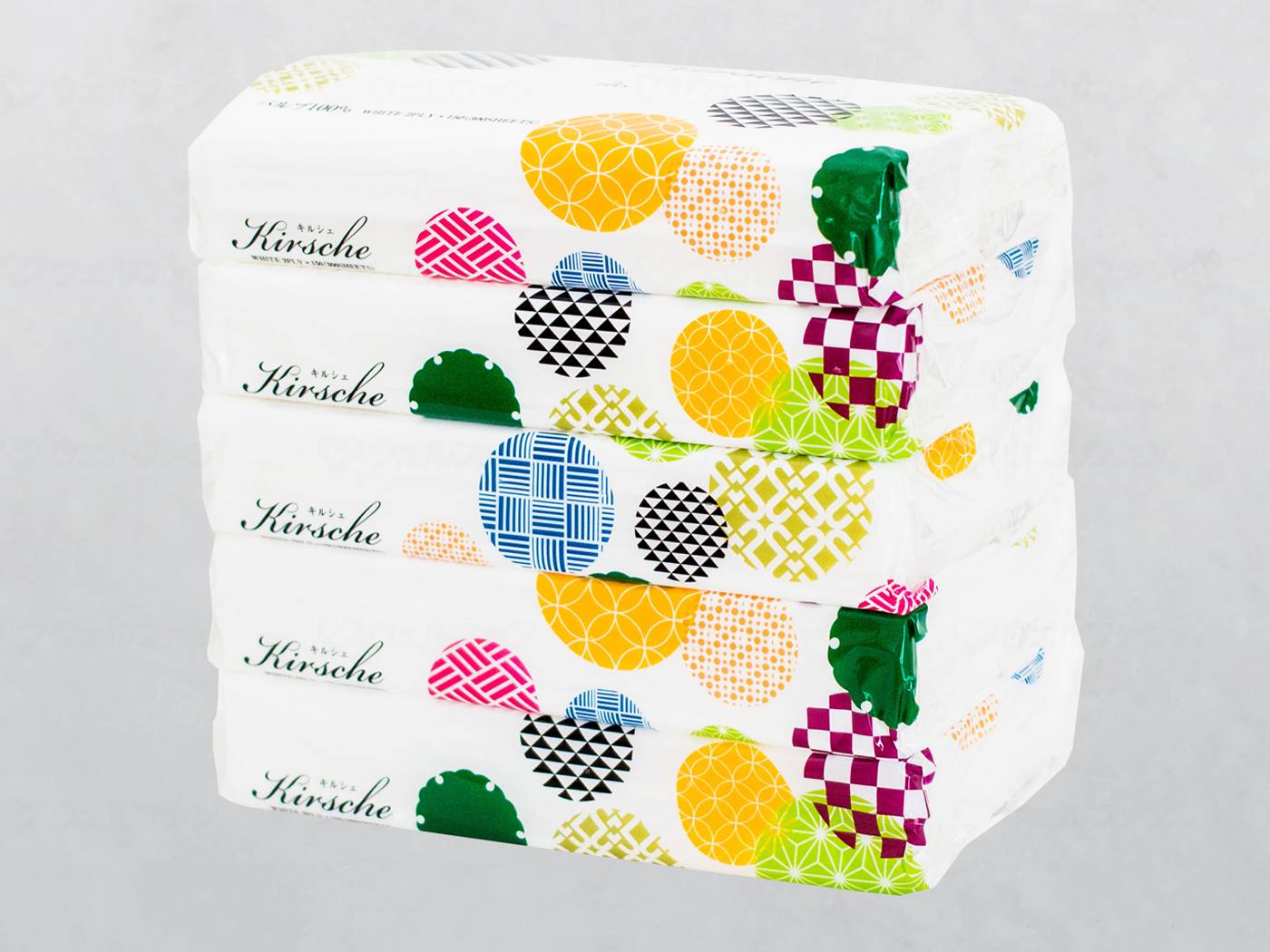 마스코 제지 키르시오 숏 팩 티슈 150조 5개