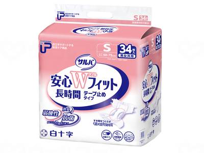 白十字PUｻﾙﾊﾞ安心Wﾌｨｯﾄ 袋 S