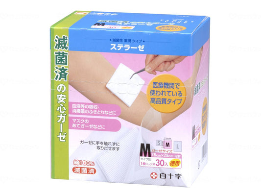 白十字ＦＣｽﾃﾗｰｾﾞ　お徳用　30枚入 ｹｰｽ M