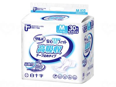 Hakujuji PU Salva Anshin W Fit Highly Absorbent Tape Case M30 Sheets