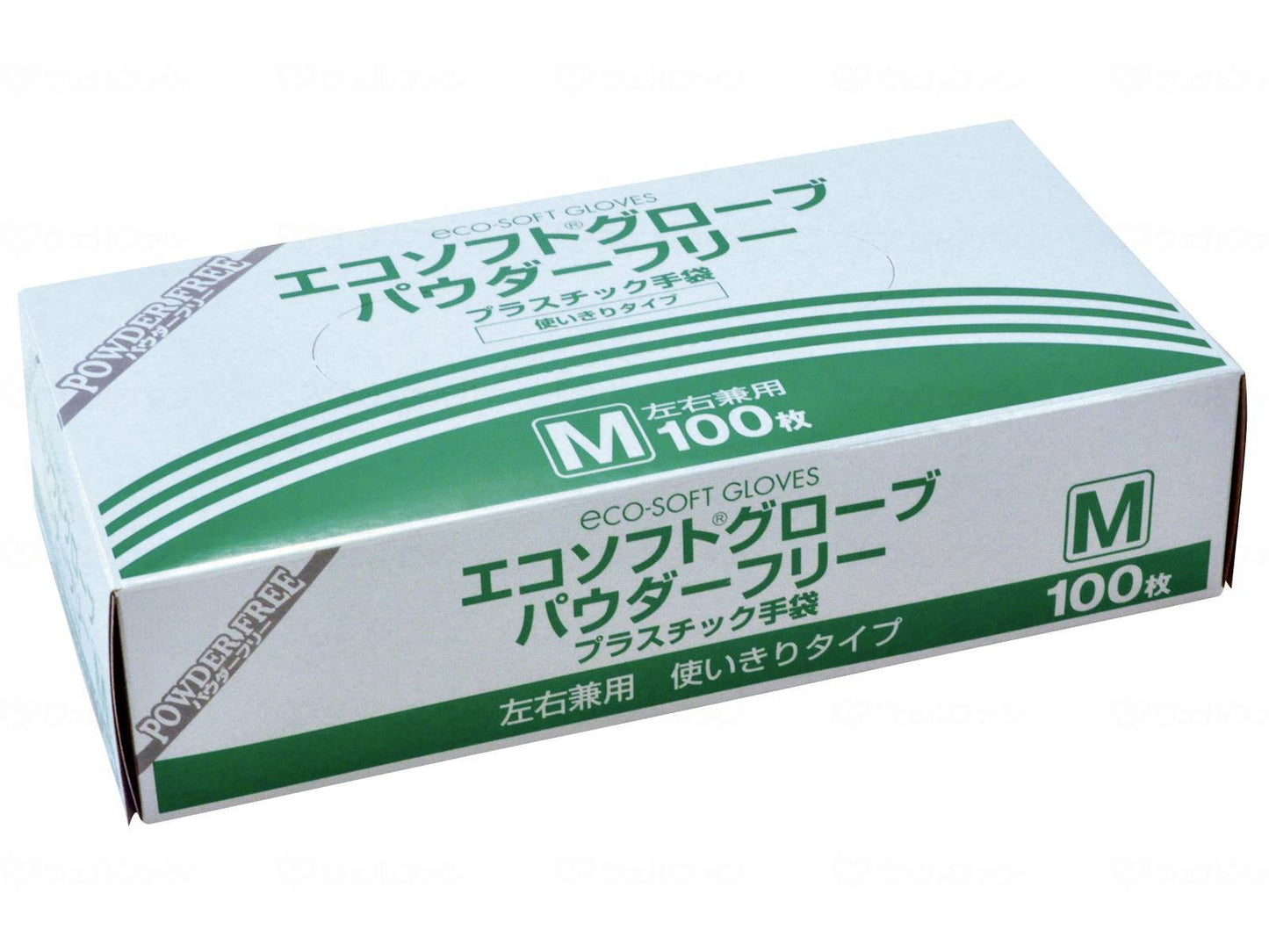 Okamoto Eco Soft Glove Powder Free 100 pieces Box M