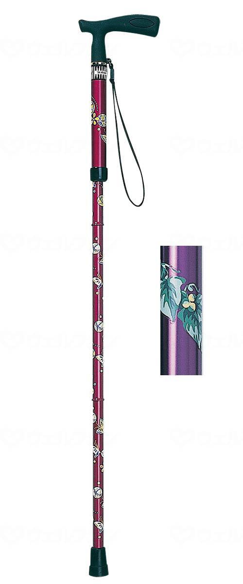 일진 의료기 조절식 접이식 T자 지팡이 “마베리” 프런트 리프 파플