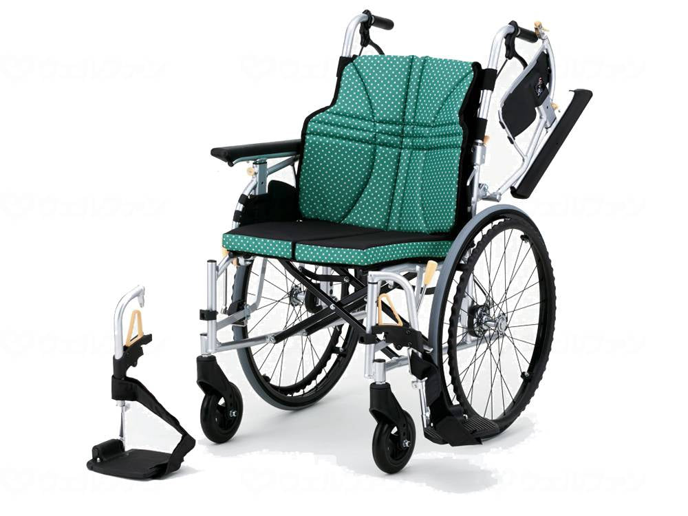 Nissin Medical Ultra Series Multi-function Self-propelled NA-U2W・BG Green 45