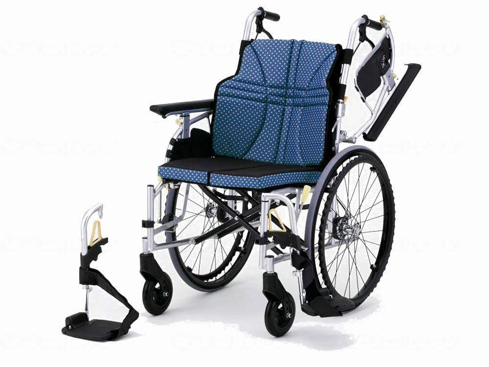 Nissin Medical Ultra Series Multi-function Self-propelled NA-U2W・BG Indigo 45